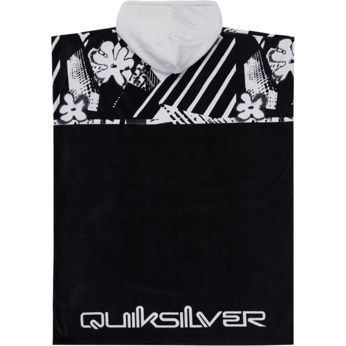 2026 Quiksilver Hoody Poncho Towel AQYAA03233 - Black Momentum